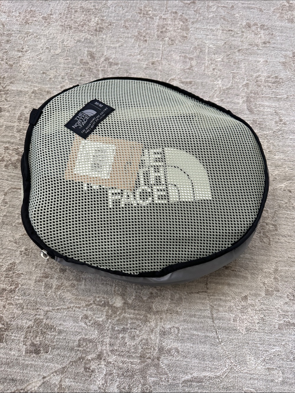 The North Face Tea Green Medium Gilman Duffel. 71 liters. 25” x 14” x 14”. NWT’s